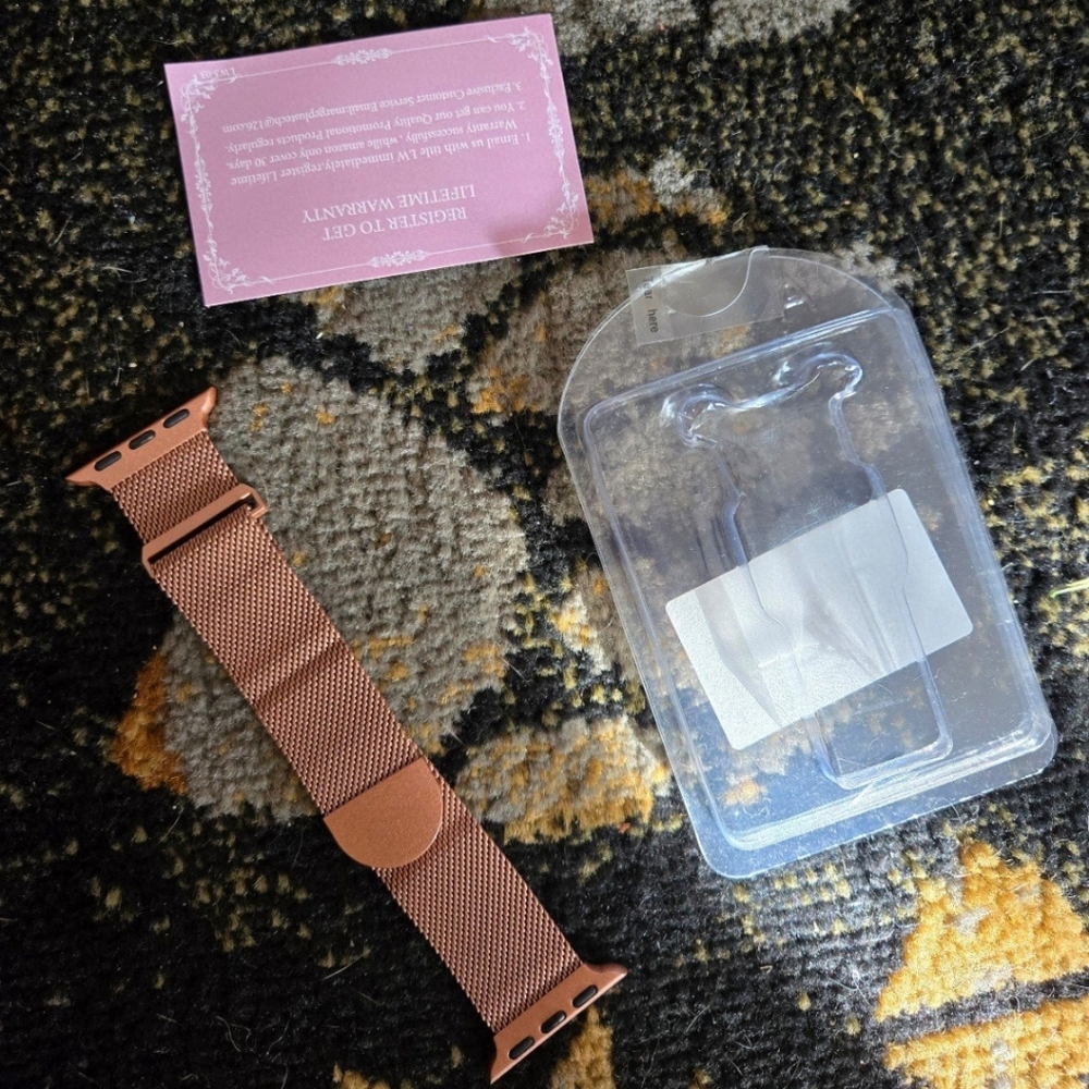 Stainless Steel Mesh Apple Watch Band